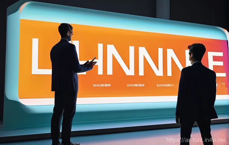 디자인 문서에서 사용자 정의 폰트 사용 - **Prompt 2: Clarity and Elegance Across Devices**
    "A multi-panel or split-screen image showcasin...